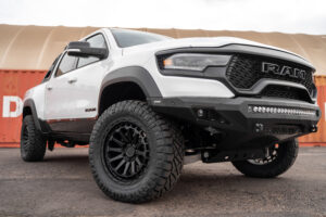 Black Rhino Raid - Matte Black - White RAM TRX 1500 by ADD 2